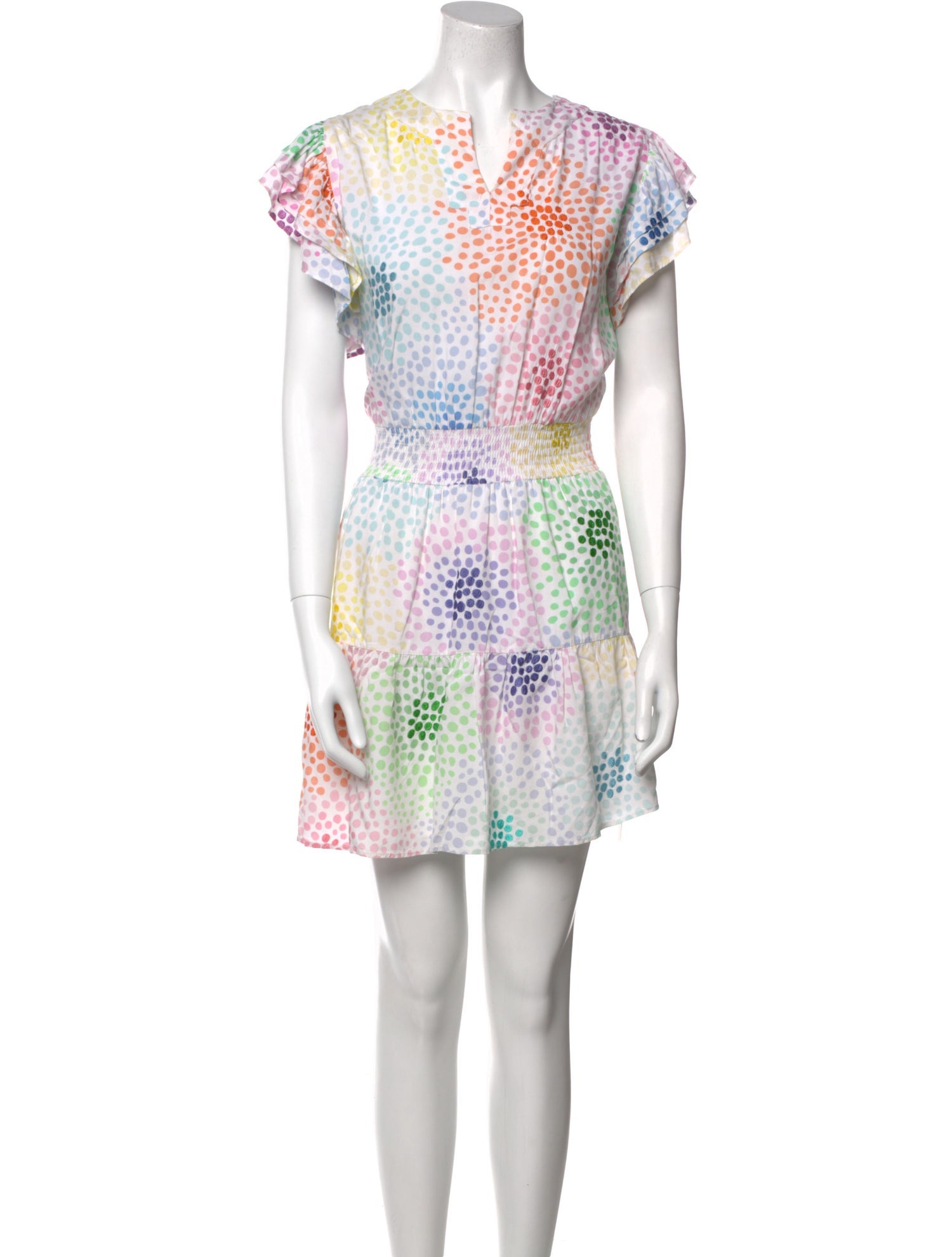 Emily McCarthy Printed Mini Dress