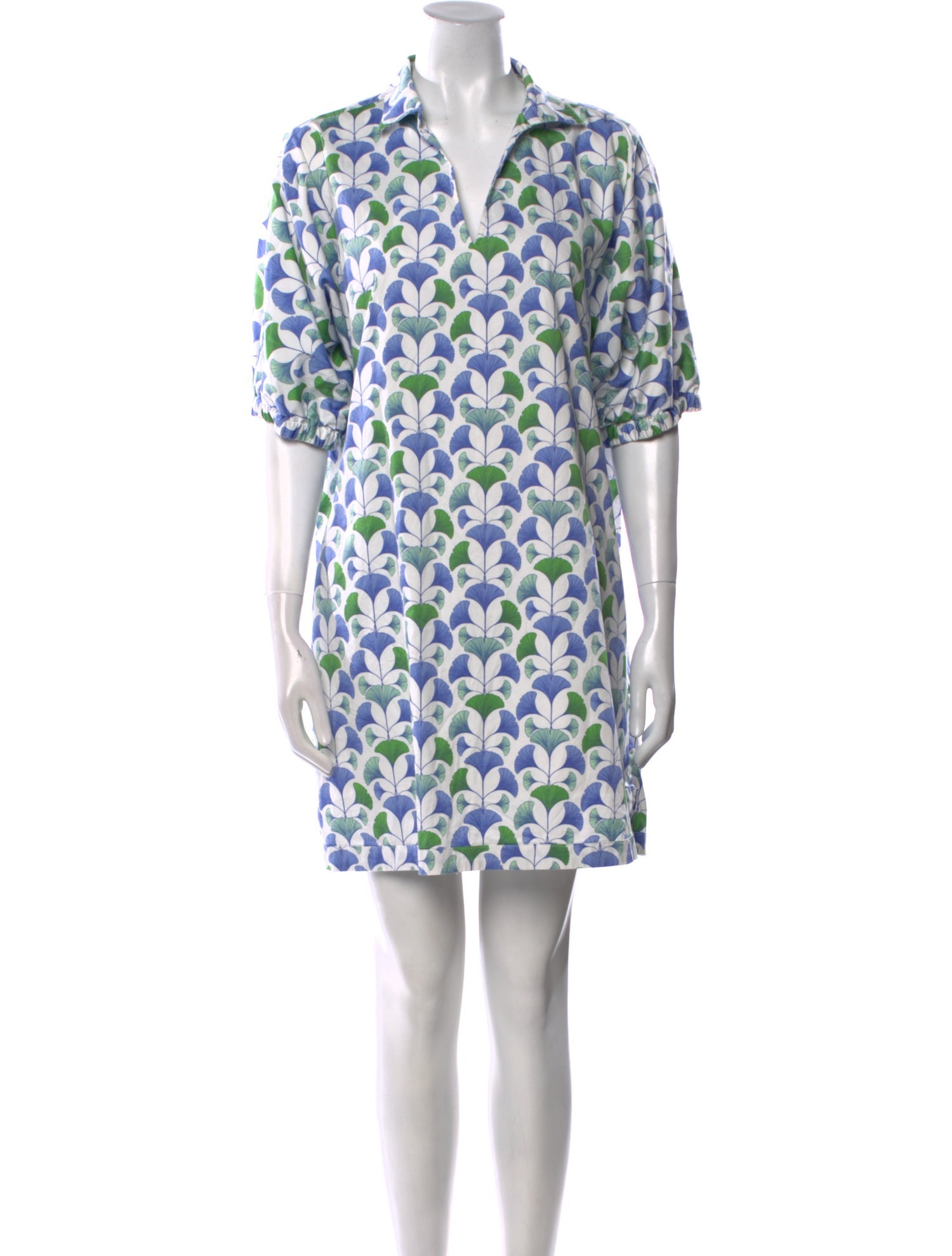 Emily McCarthy Printed Mini Dress