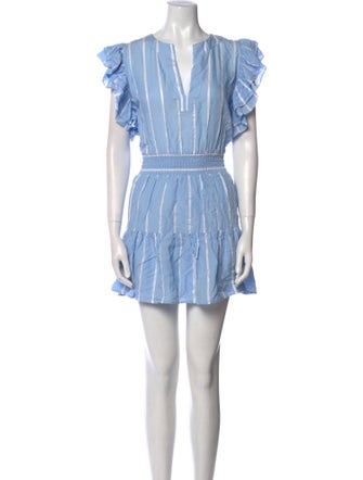 Emily McCarthy Striped Mini Dress