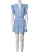 Emily McCarthy Striped Mini Dress