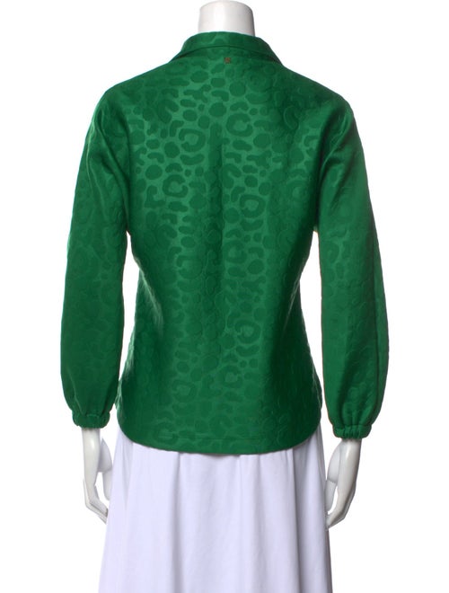 Emily McCarthy Printed V-Neck Sweatshirt