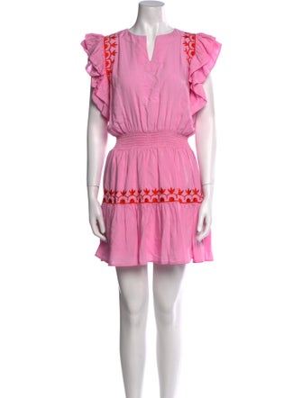 Emily McCarthy V-Neck Mini Dress