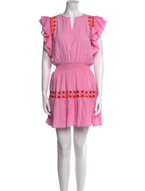 Emily McCarthy V-Neck Mini Dress