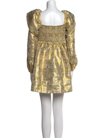 Emily McCarthy Printed Mini Dress