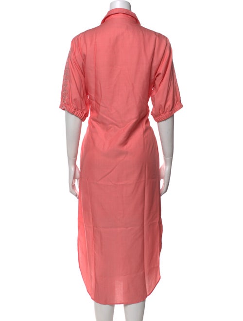 Emily McCarthy V-Neck Midi Length Dress