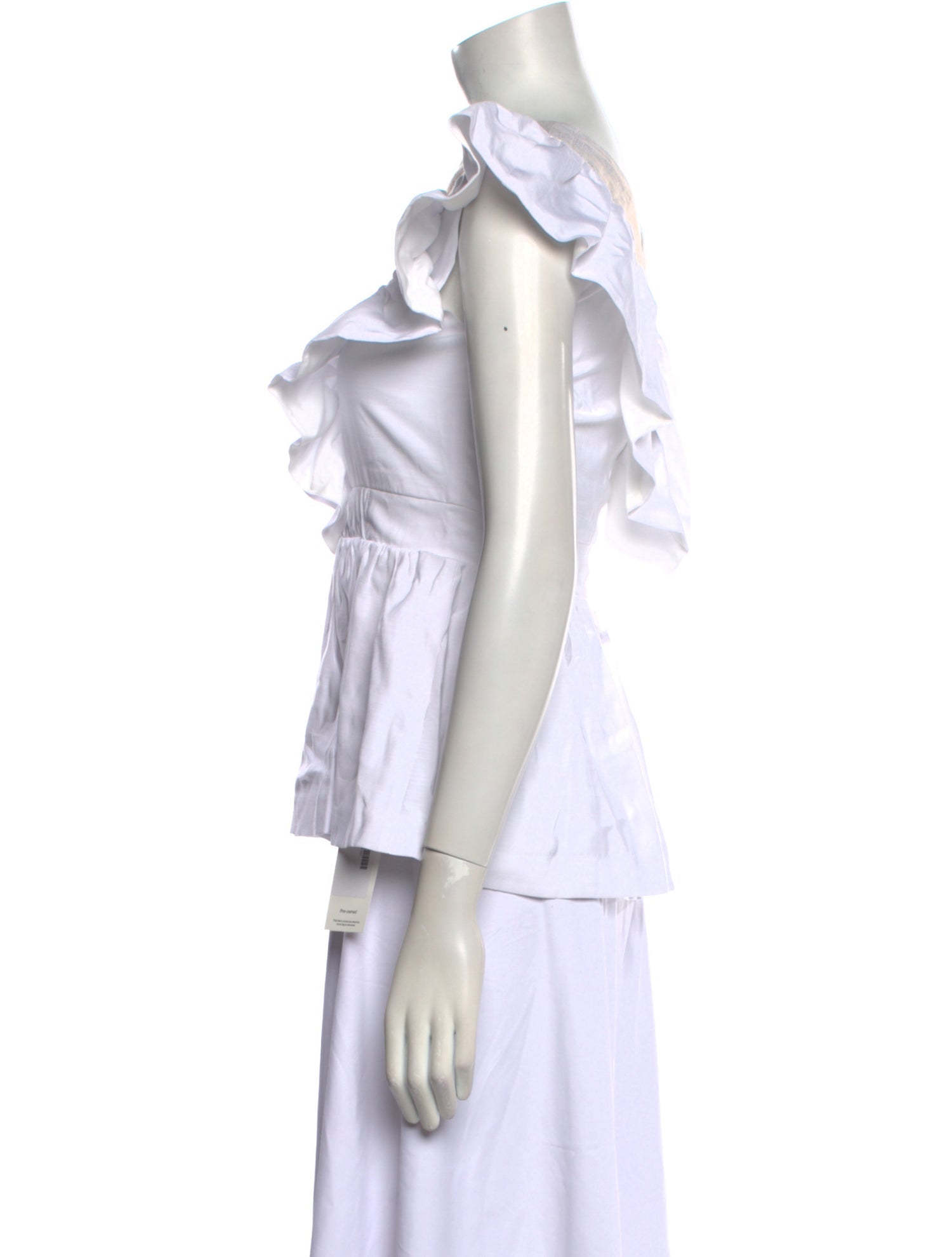 Emily McCarthy V-Neck Short Sleeve Crop Top w/ Tags