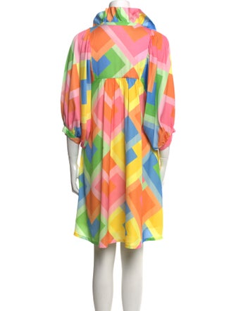 Emily McCarthy Printed Mini Dress