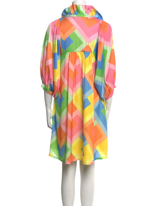 Emily McCarthy Printed Mini Dress