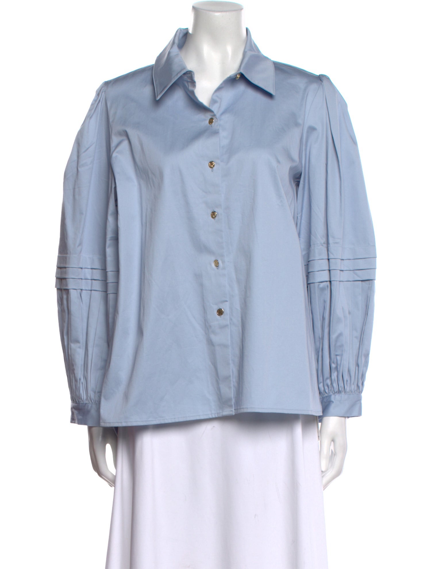 Emily McCarthy Long Sleeve Button-Up Top w/ Tags