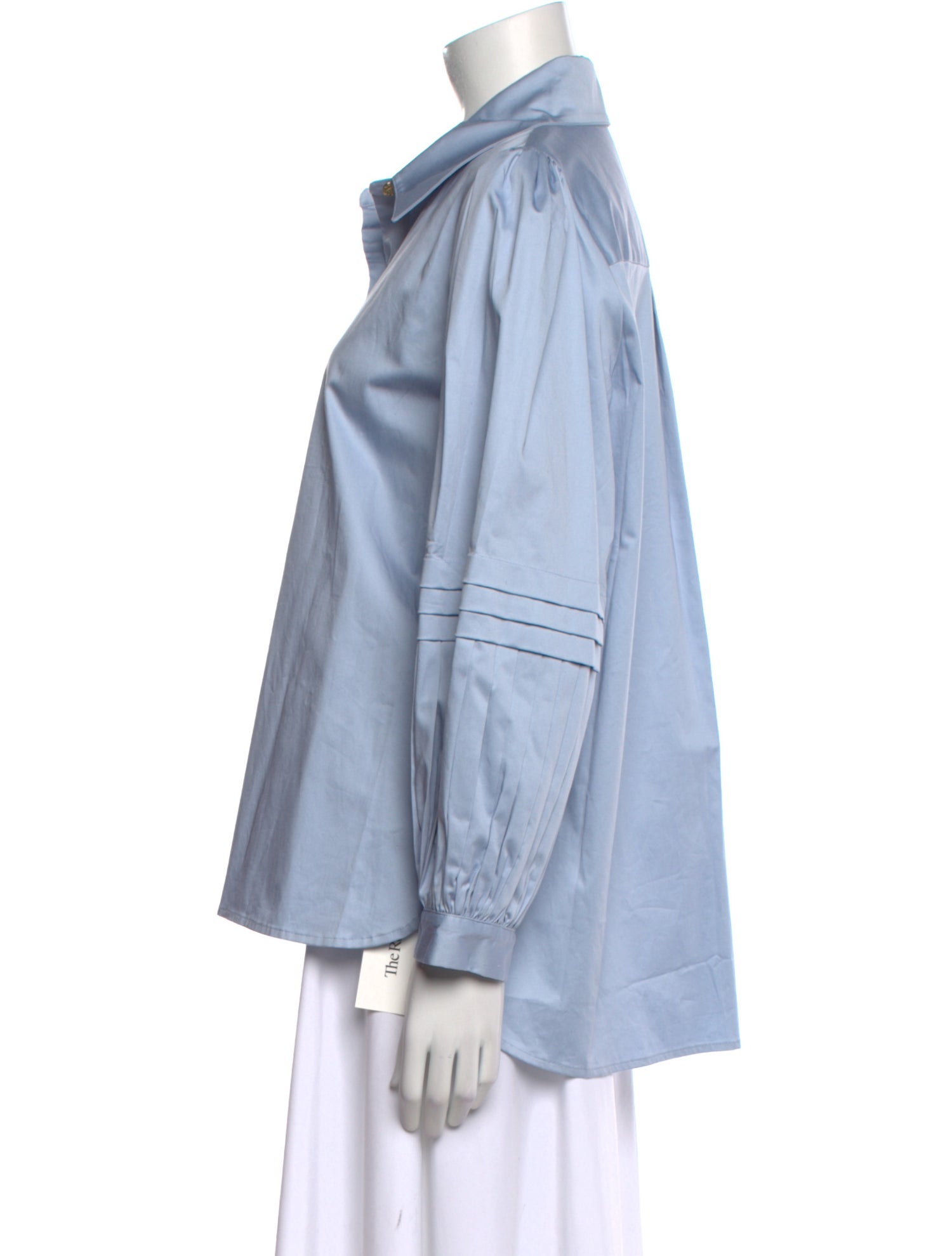 Emily McCarthy Long Sleeve Button-Up Top w/ Tags