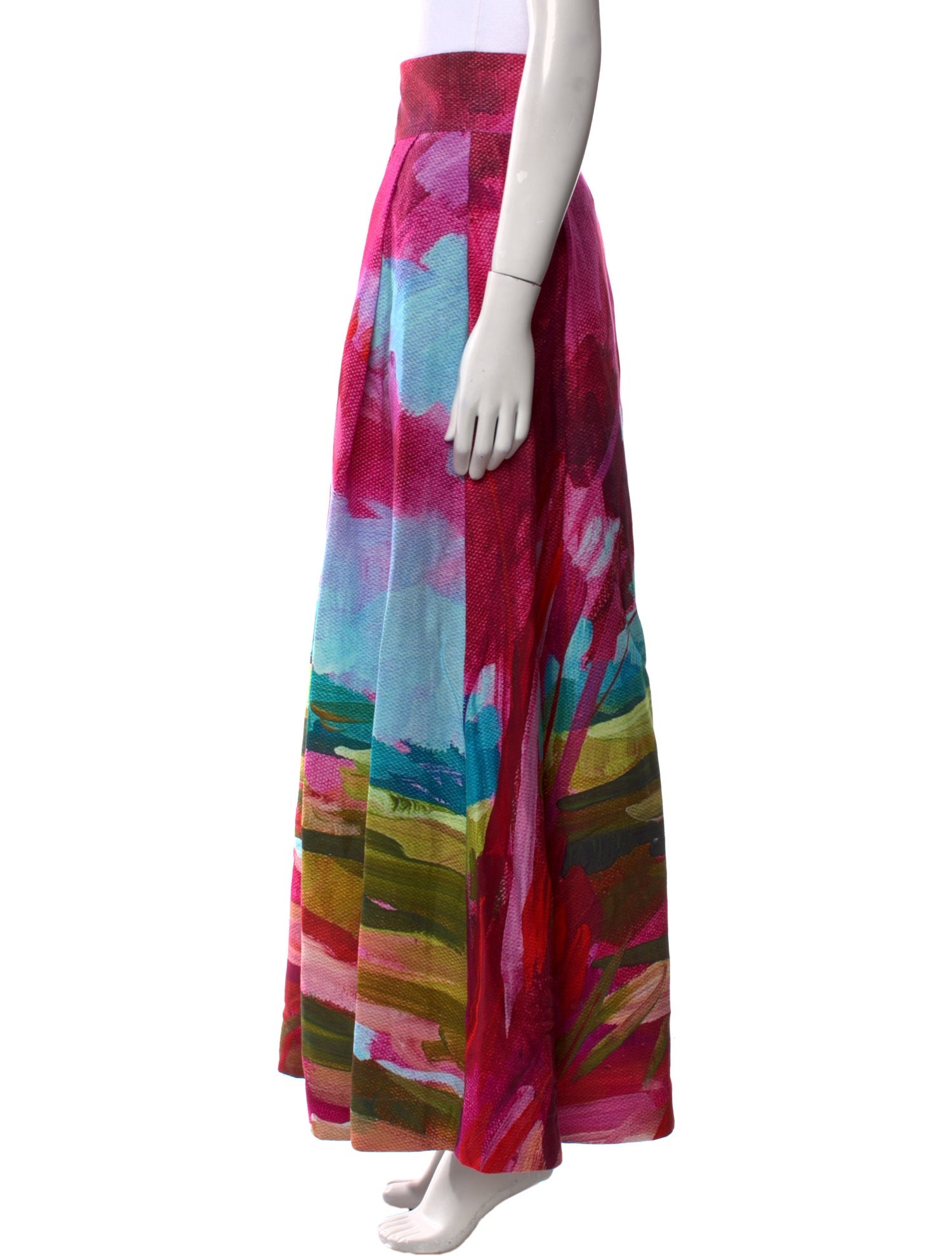 Emily McCarthy Printed Long Skirt