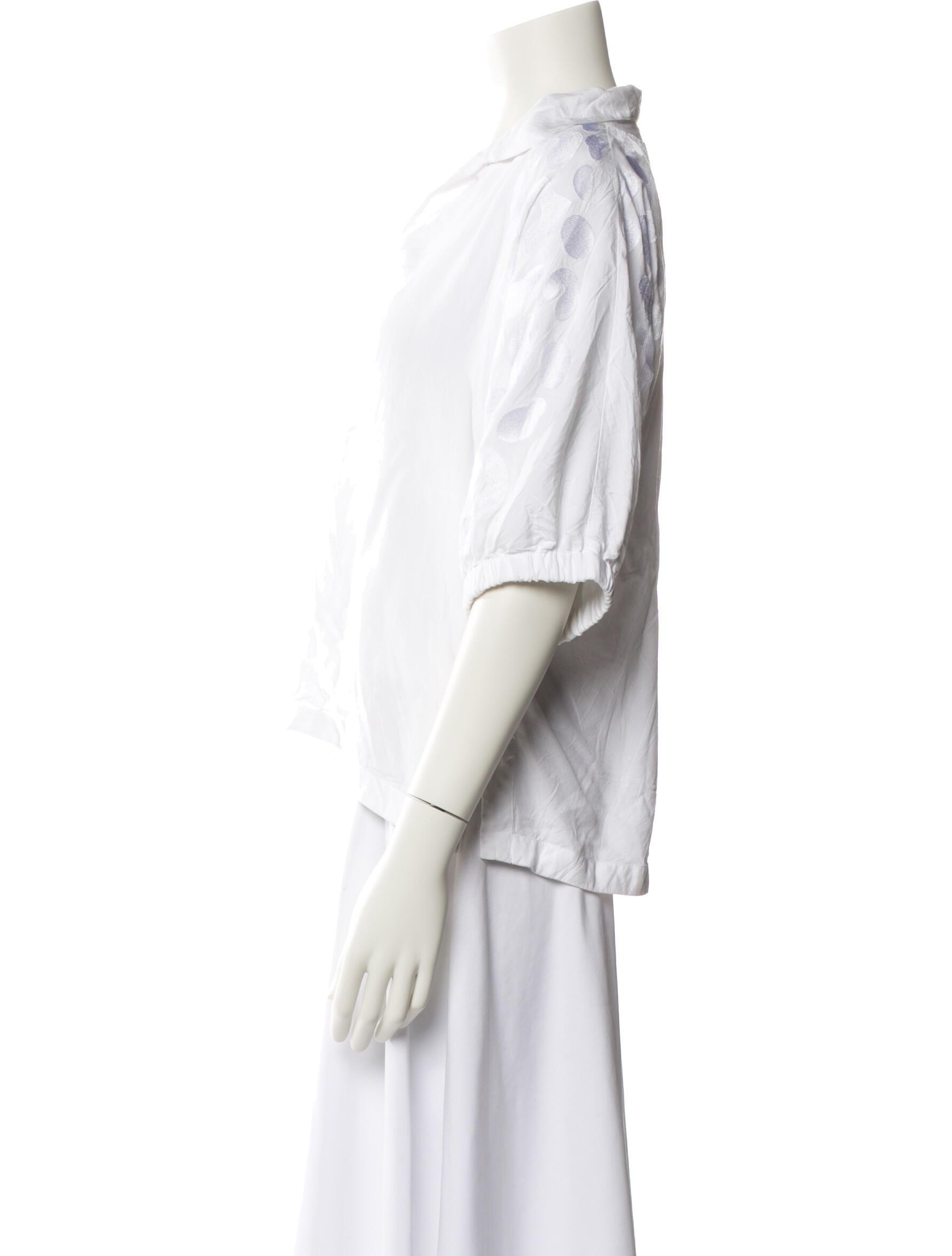 Emily McCarthy V-Neck Three-Quarter Sleeve Top