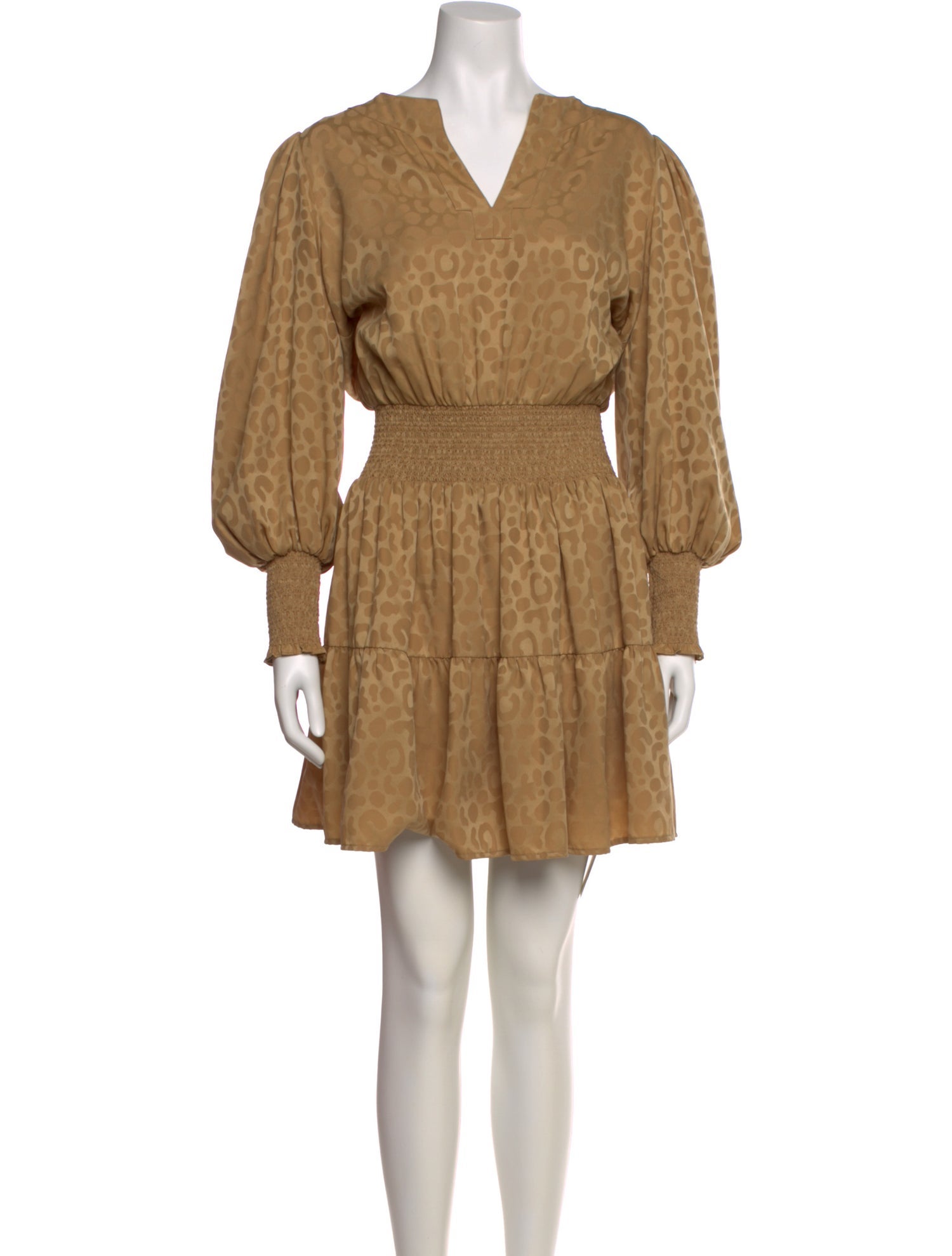 Emily McCarthy Printed Mini Dress