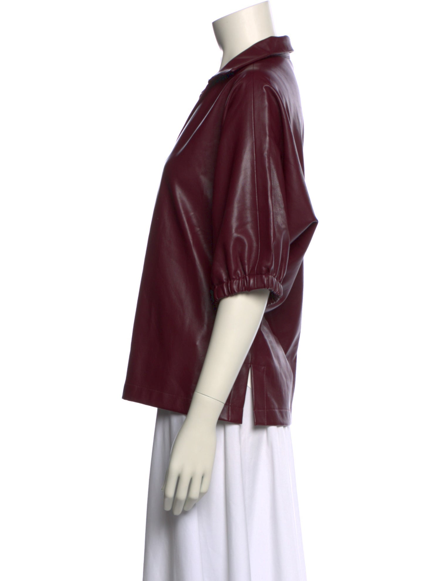 Emily McCarthy V-Neck Three-Quarter Sleeve Blouse