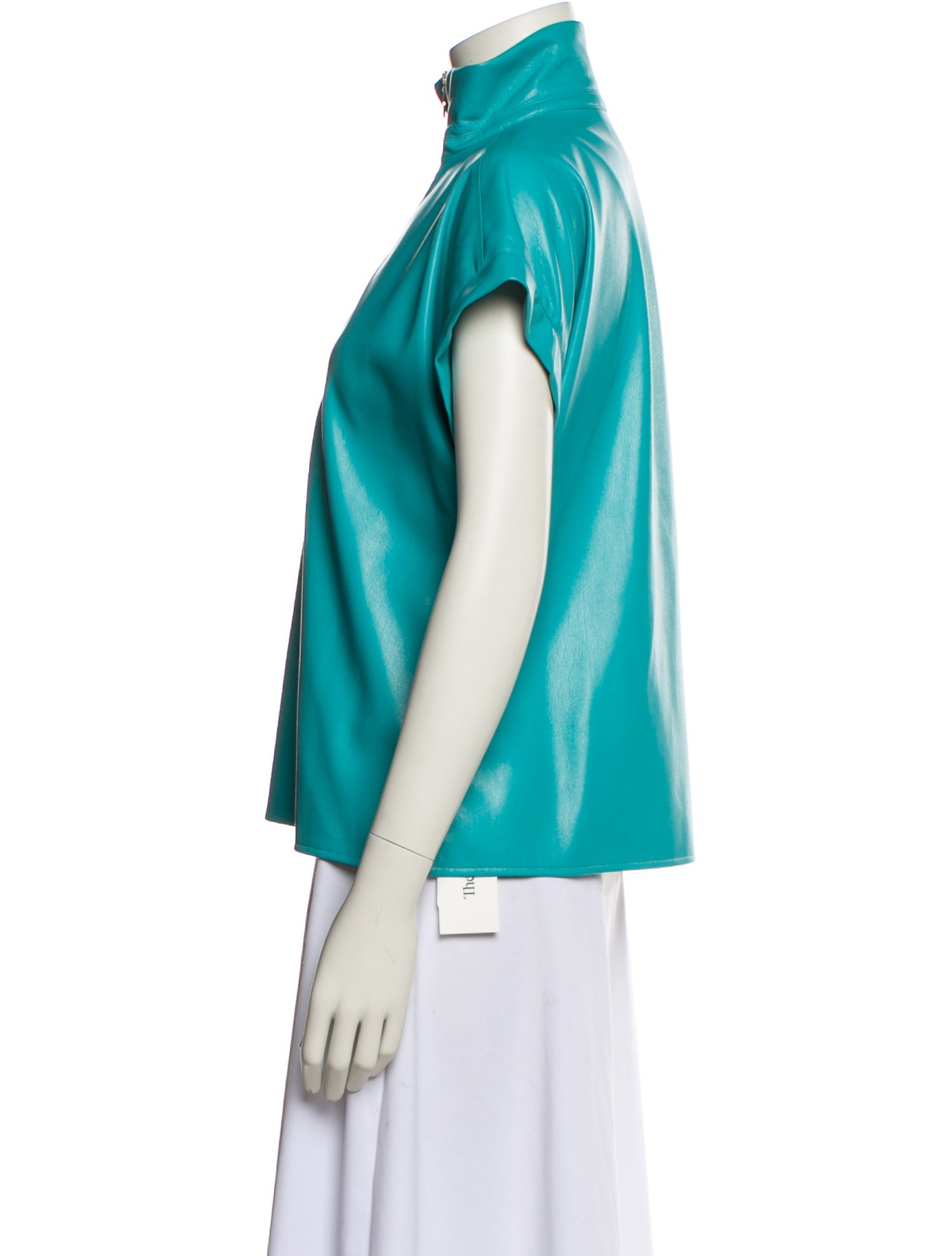 Emily McCarthy Mock Neck Short Sleeve Sweatshirt w/ Tags