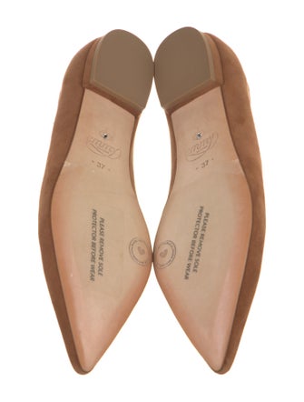 Emmy London Suede Flats