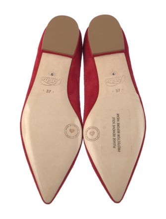 Emmy London Suede Ballet Flats