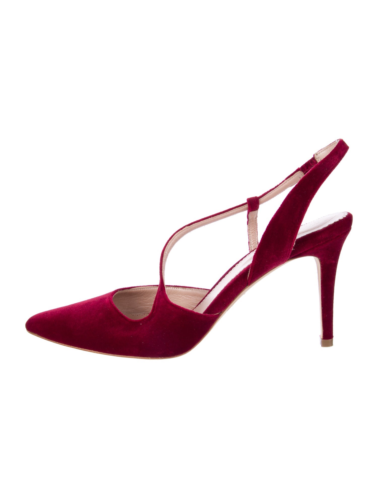 Emmy London Suede Slingback Sandals