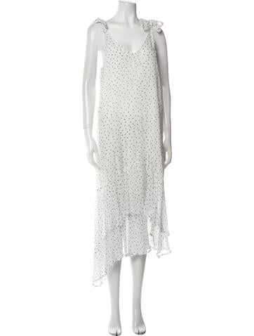 Emma & Gaia Dresses Polka Dot Print Long Dress S