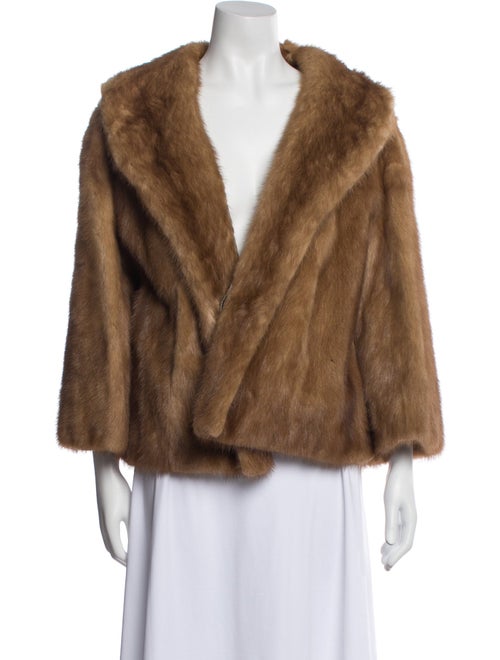 EMBA Pastel Fur Faux Fur Jacket