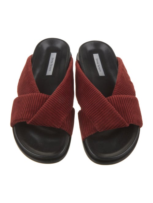 Emme Parsons Velvet Slides