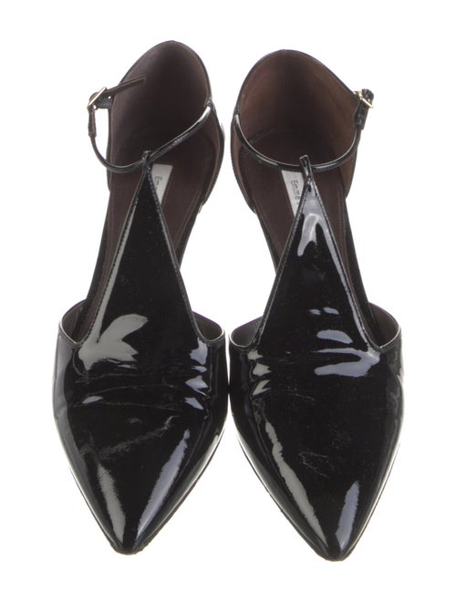 Emme Parsons Patent Leather T-Strap Pumps