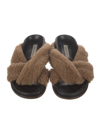 Emme Parsons Shearling Slides