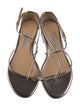 Emme Parsons Leather T-Strap Sandals