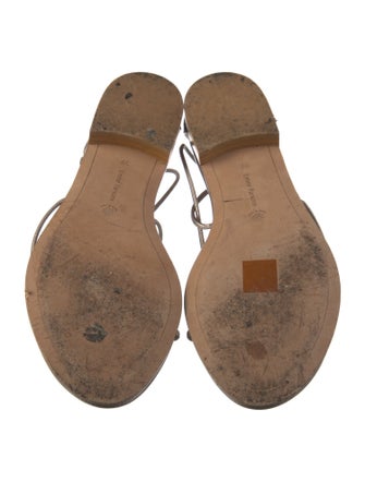 Emme Parsons Leather T-Strap Sandals