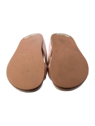 Emme Parsons Leather Cutout Accent Slides