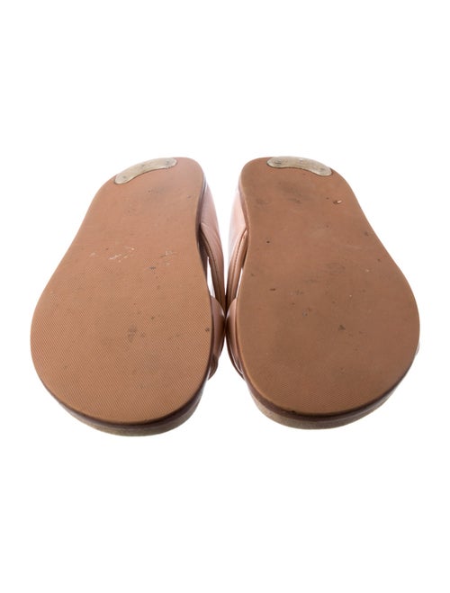 Emme Parsons Leather Cutout Accent Slides