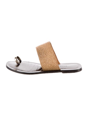 Emme Parsons Leather Slides