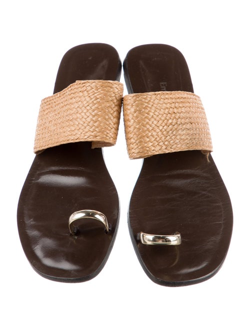 Emme Parsons Leather Slides