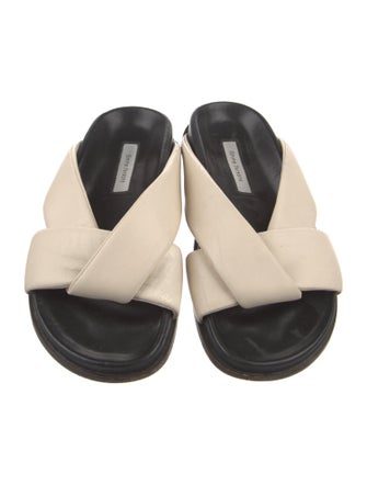 Emme Parsons Leather Slides