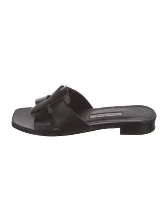 Emme Parsons Leather Slides