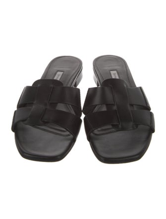 Emme Parsons Leather Slides
