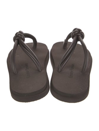 Emme Parsons Leather Slides