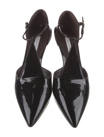 Emme Parsons Patent Leather T-Strap Pumps