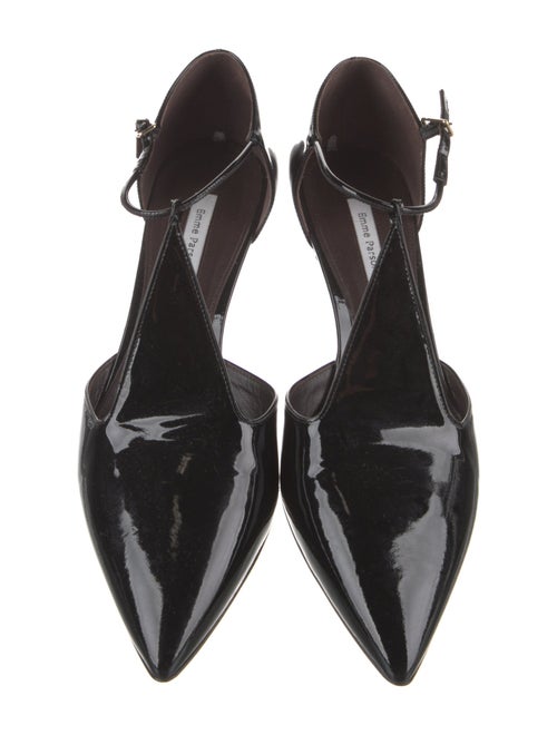 Emme Parsons Patent Leather T-Strap Pumps