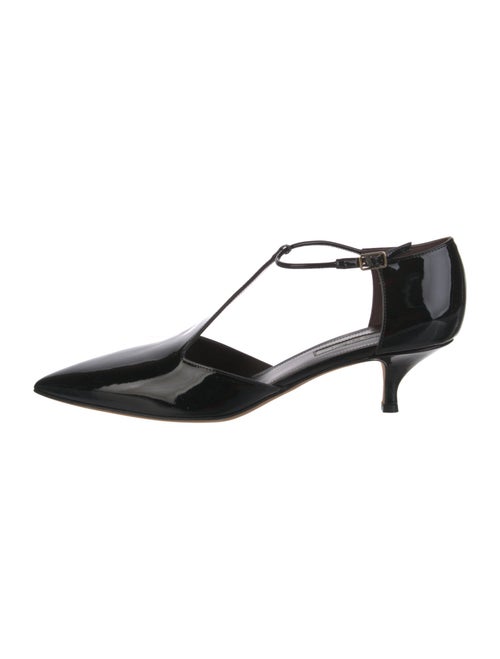 Emme Parsons Patent Leather T-Strap Pumps