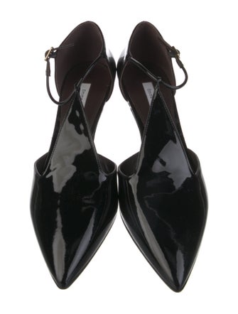 Emme Parsons Patent Leather T-Strap Pumps