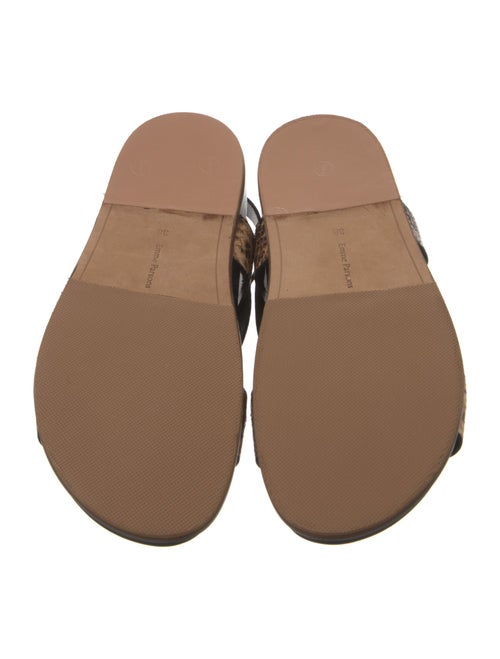 Emme Parsons Snakeskin Animal Print Slides