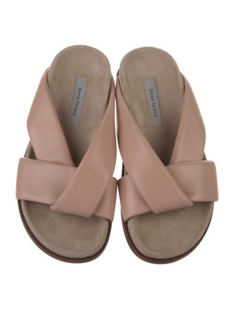 Emme Parsons Leather Slides