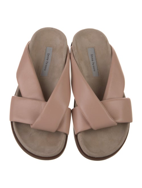 Emme Parsons Leather Slides