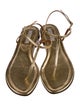 Emme Parsons Leather T-Strap Sandals