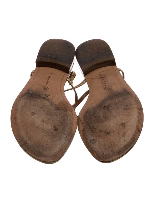 Emme Parsons Leather T-Strap Sandals