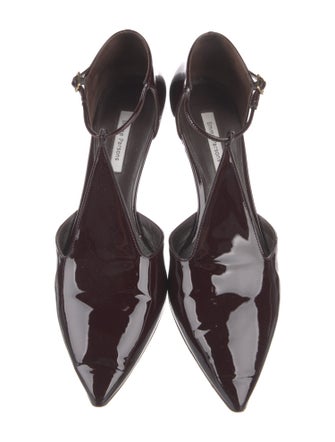 Emme Parsons Patent Leather T-Strap Pumps