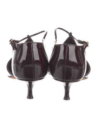 Emme Parsons Patent Leather T-Strap Pumps