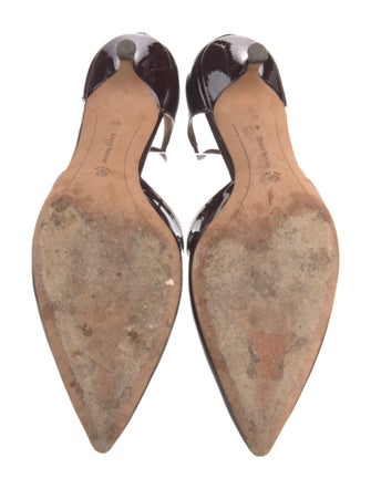 Emme Parsons Patent Leather T-Strap Pumps