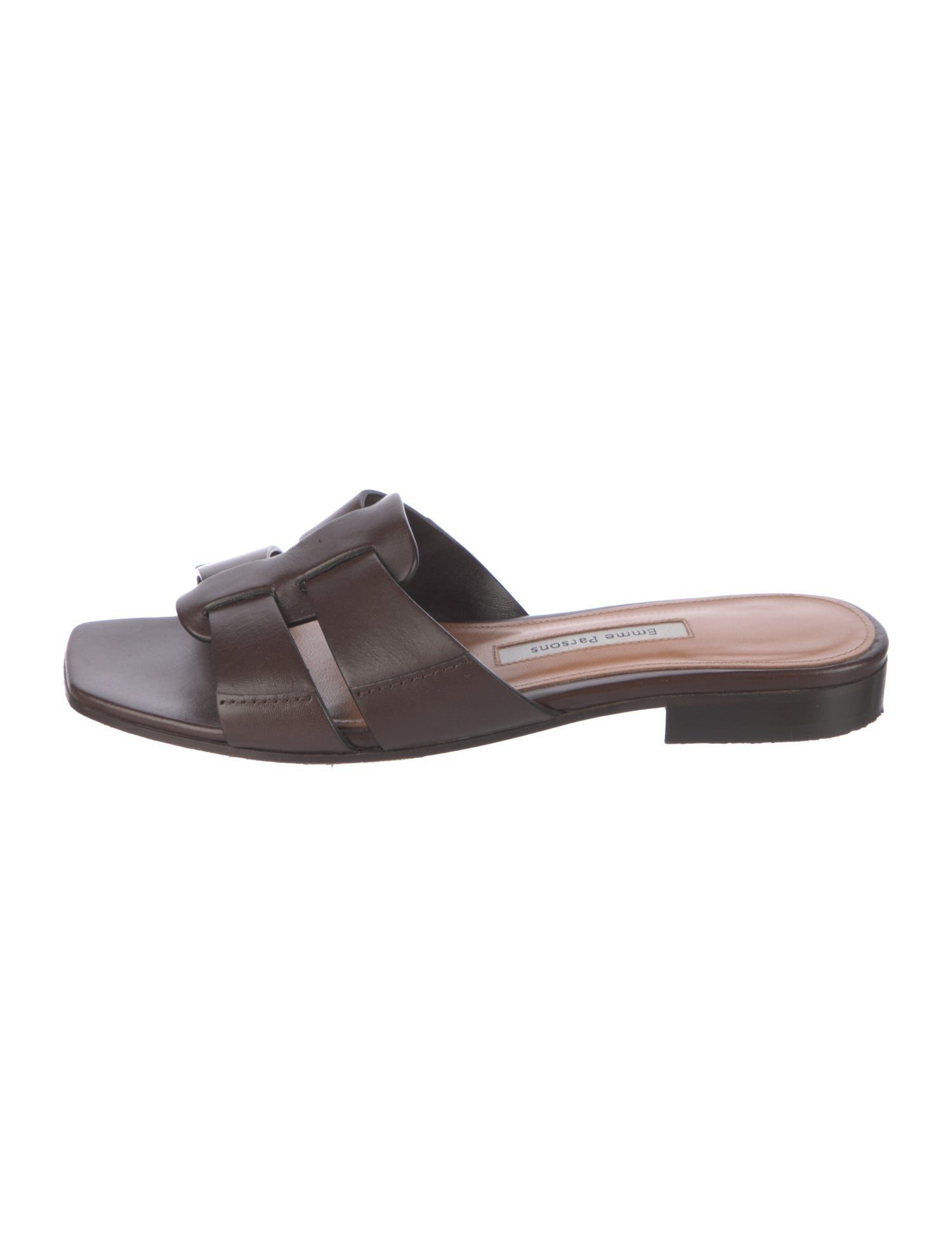 Emme Parsons Leather Slides